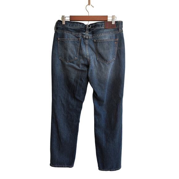 Madewell BoyJean Blue Torn Up Edition Distressed Jeans size 28 - Picture 3 of 5